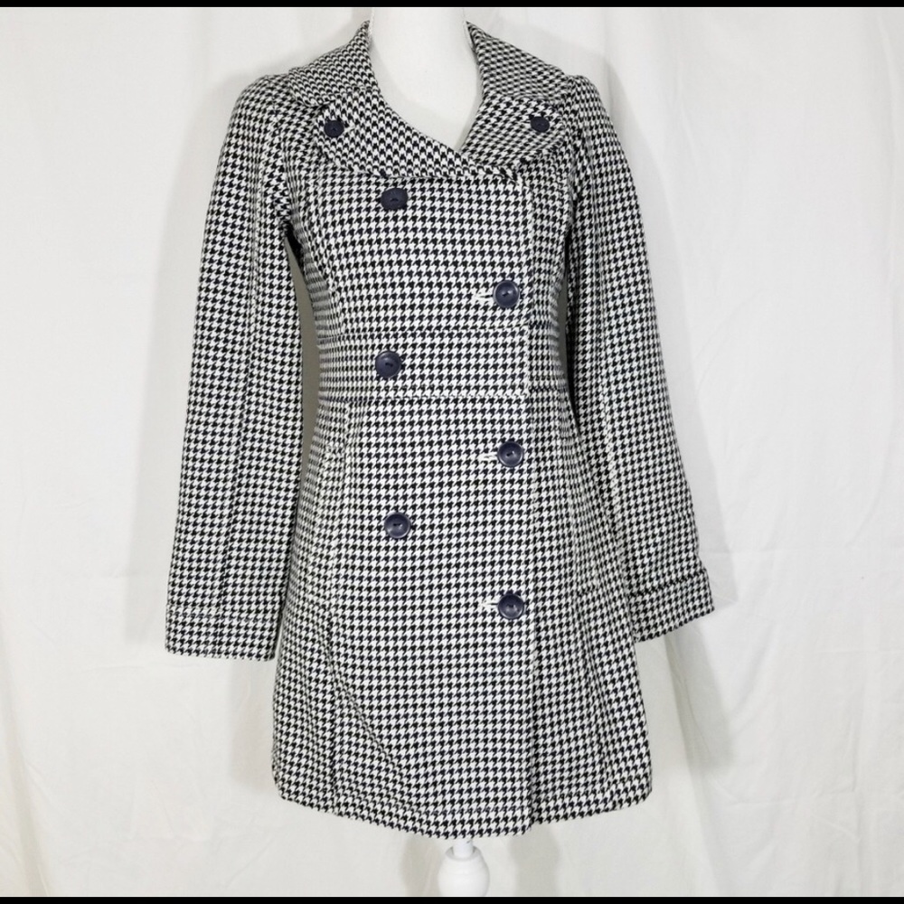 Volcom Houndstooth button Trench